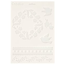Pochoir floral A4 - Créalia