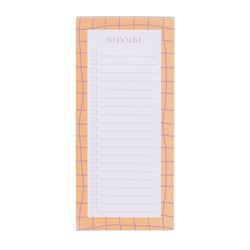 Bloc to-do – 18 x 8 cm - Floral rétro – Cultura