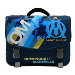 Cartable 2 compartiments 38 cm - Olympique de Marseille