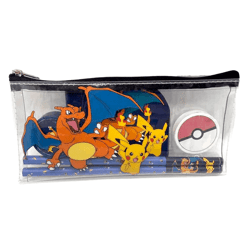 SET SCOLAIRE POKEMON SET TROUSSE + GOMME + BLOC NOTES