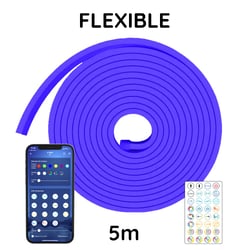 Bande LED RGB flexible 5 m avec application R-Music