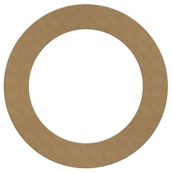 Support en bois à décorer Gomille - cercle - 6 MM - 40 CM - certifié PEFC 100%