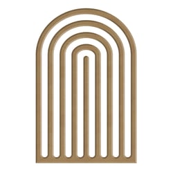 Support en bois à décorer Gomille - arche - 6 MM - 8x12 CM - certifié PEFC 100%