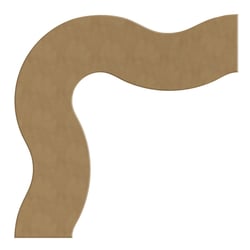 Coin vague large - 23.2x6cm