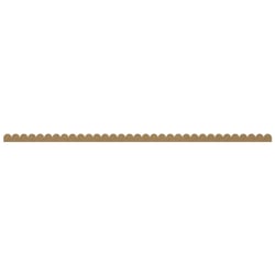 Frise corolle fine Gomille - 100x3cm