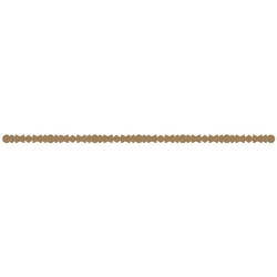 Grise géométrique Gomille - 100 x 3,1 cm