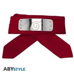 Naruto Shippuden - Bandeau Konoha - Rouge