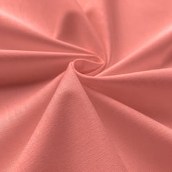 Coupon de tissu en coton Domotex - 100 x 150 cm - Corail