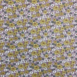 Coupon de tissu en coton imprimé Domotex - 100 x 150 cm - Mauve
