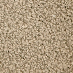 Coupon de tissu maille bouclette - 100 x 150 cm - beige - Domotex