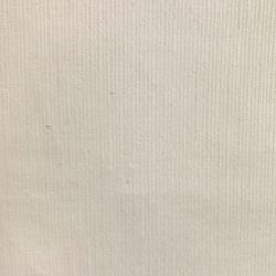 Coupon de tissu velours 1000 raies - 100 x 145 cm - écru - Domotex
