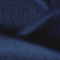 Coupon de tissu en crépon - 100 x 150 cm - bleu - Domotex