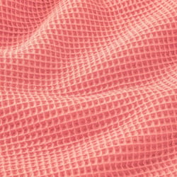 Coupon de tissu en nid d'abeille - 100 x 150 cm - orchidée - Domotex