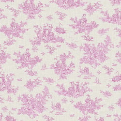 Coupon de tissu en demi natte - 100x150cm - POMPADOUR2 7B