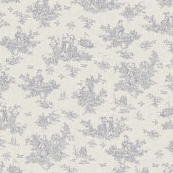 Coupon de tissu en demi natte - 100x150cm - POMPADOUR2 6B