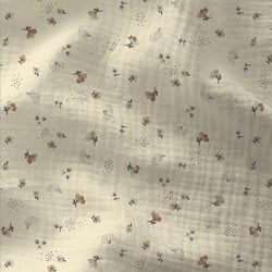 Coupon de tissu en double gaze - 200 x 130 cm - Nelsi 2J
