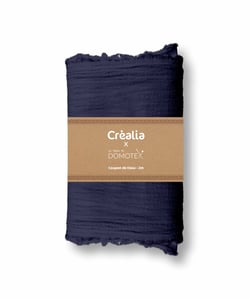 Tissu gaze de coton Domotex - 200 x 130 cm - Nuit