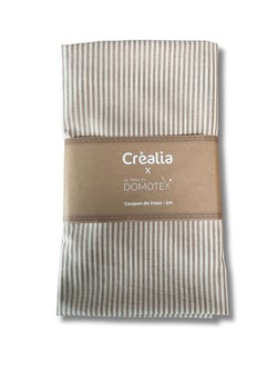 Tissu en coton Domotex - 200 x 145 cm - Noisette