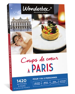 Coffret cadeau - Coups de coeur à paris