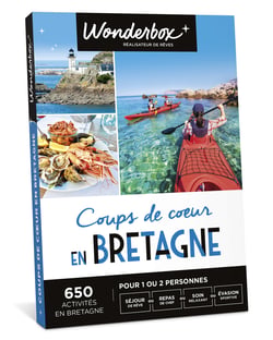 Coffret cadeau - Coups de coeur en bretagne