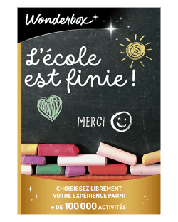 Coffret Cadeau - L'École Est Finie - Montant Libre