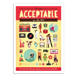 Affiche 50 x 70 cm - Acceptable