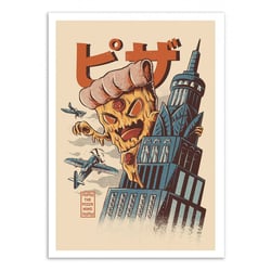 Affiche 30 x 40 cm - Pizza Kong