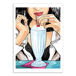 Affiche 30 x 40 cm - Mia Wallace