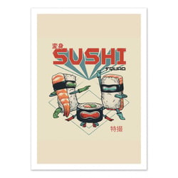 Affiche 50 x 70 cm - Sushi squad
