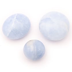 Galet T1 - Calcite Bleue