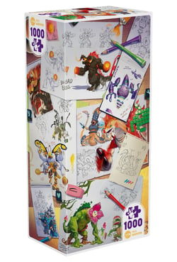 Puzzle 1000 pièces Iello - Universe - KOT Making of Monsters