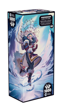 Puzzle 1000 pièces - Twist Phosphorescent Ice Spirit - Iello