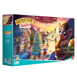 Detective charlie calendrier avent - Jeu de société enfant - Loki