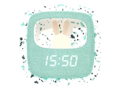 REVEIL VEILLEUSE BILLY TERRAZZO MENTHE