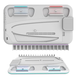 Station Ventilée Freaks & Geeks - Charge pour PS5/PS5 Slim - Blanche