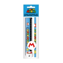 Set de papeterie La Plume Dorée - Super Mario