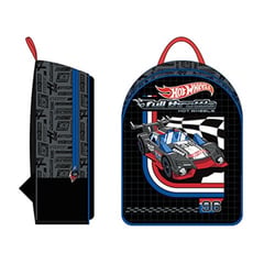 Sac à dos La Plume Dorée - Noir -  Hotwheels - 1 compartiment