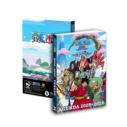 Agenda scolaire journalier 2025/2026 - One Piece - 12 x 17 x 1,5 cm