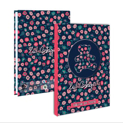 Cahier de texte La Plume Dorée - Lulu Castagnette - 15,5 x 21,5 cm