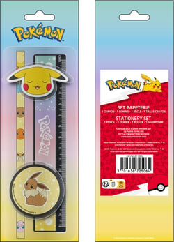 Ensemble de papeterie - Pokémon