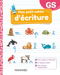 Mon petit cahier d?écriture : GS - cahier (édition 2021)