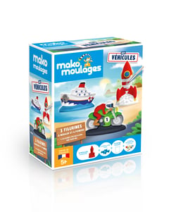 Kit créatif mako moulage - Mes 3 vehicules