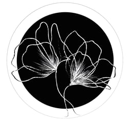 Support encens Galéo - Duo de fleurs