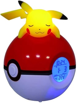 Pokemon - Lampe LED Pikachu + Enceinte Pokéball