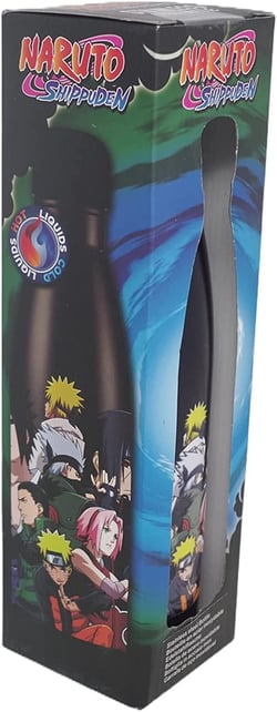Bouteille en aluminium - 500 ml - Personnages Konoha Naruto