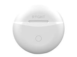 Ryght - Ecouteurs sans fil avec micro - intra-auriculaire - Bluetooth - Blanc