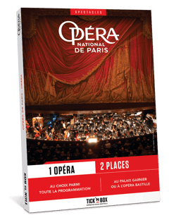 Coffret cadeau - Opéra de paris - Opéra - 2 places