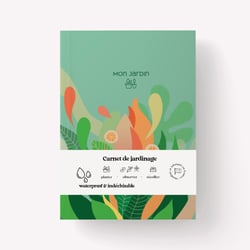 Carnet de jardinage - 14,8 x 21 cm - Menthe - Histoire D'écrire - 48 pages - Multicolore