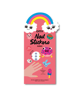 Stickers ongles Kawai - Omy - 200 gommettes