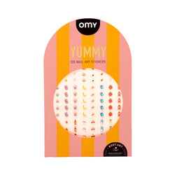 Planche de 120 stickers pour Nail Art - Yummy